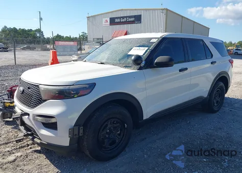 2024 Ford Police Interceptor из США, поврежденный, VIN 1FM5K8AB6RGA50450